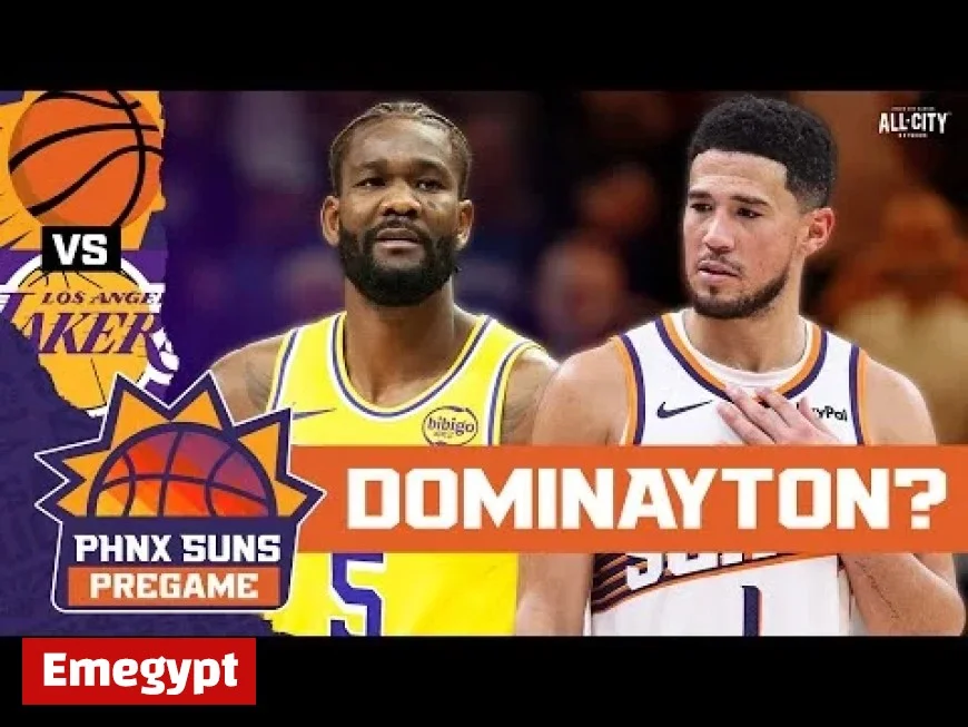 Catch the Live PHNX Suns Podcast Pregame Show: Phoenix Suns Face Off Against Los Angeles Lakers