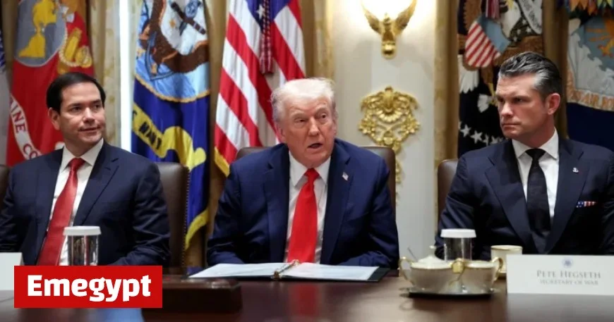 Trump to Discuss Venezuela with Rubio, Hegseth, Top Aides