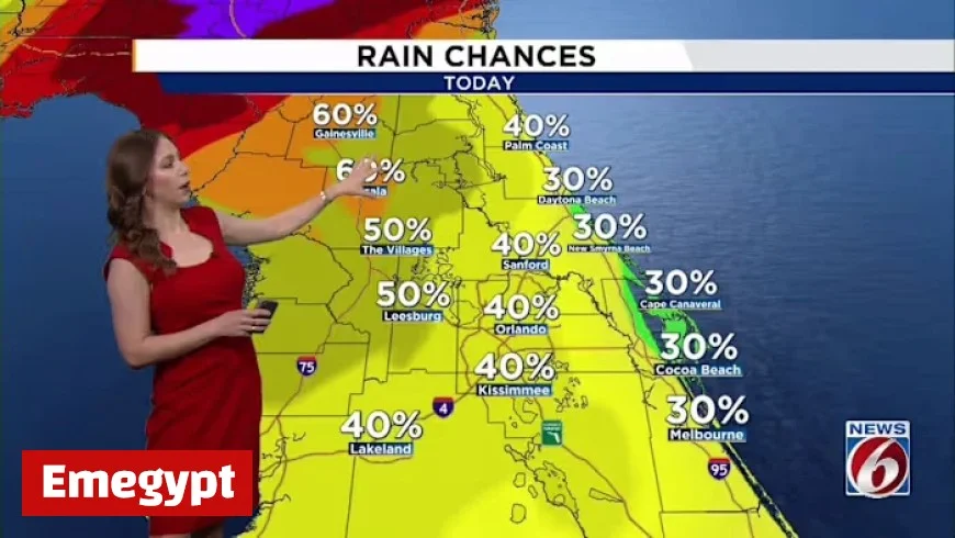 Heavy Rain to Sweep Florida: Orlando Weather Expectations
