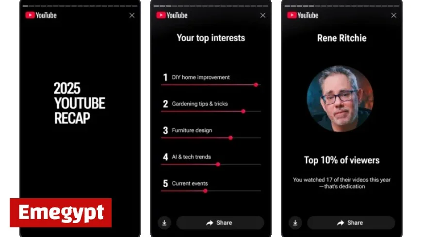 YouTube Recap: Your Personalized Year-End Show Highlights