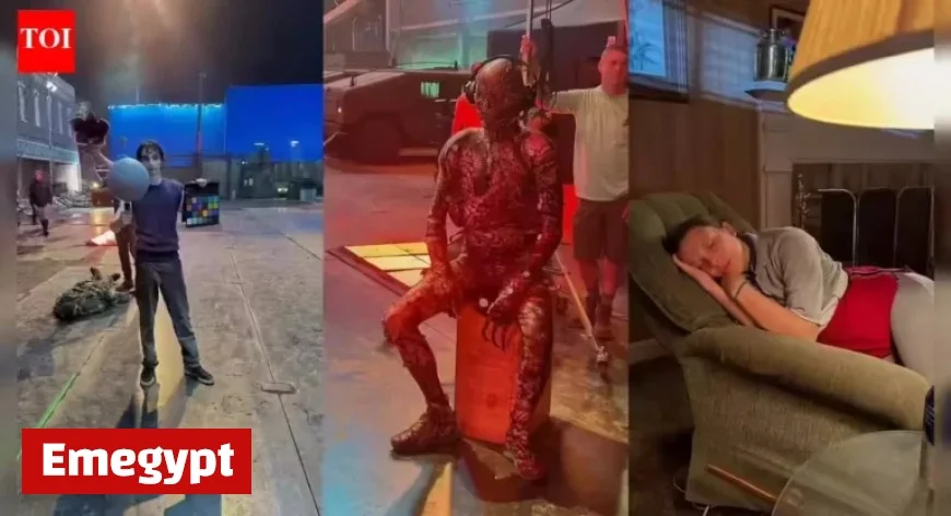 Duffer Brothers Reveal Rare ‘Stranger Things 5’ Behind-the-Scenes Photos