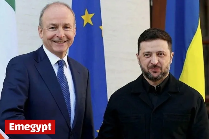 Volodymyr Zelensky Speaks to Dáil After Key Meeting with the Taoiseach
