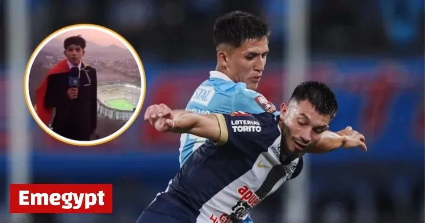 Young Commentator Joins Alianza Lima vs. Sporting Cristal After Libertadores Final Narration