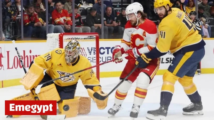 Nashville Predators vs Calgary Flames: Live Updates and Viewing Details