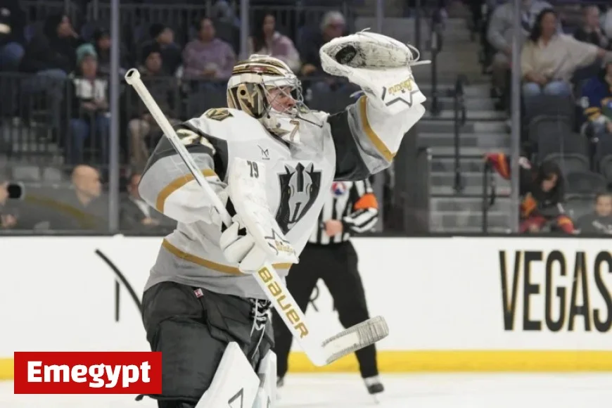 Golden Knights’ Carter Hart Set for Tuesday Debut Against Blackhawks