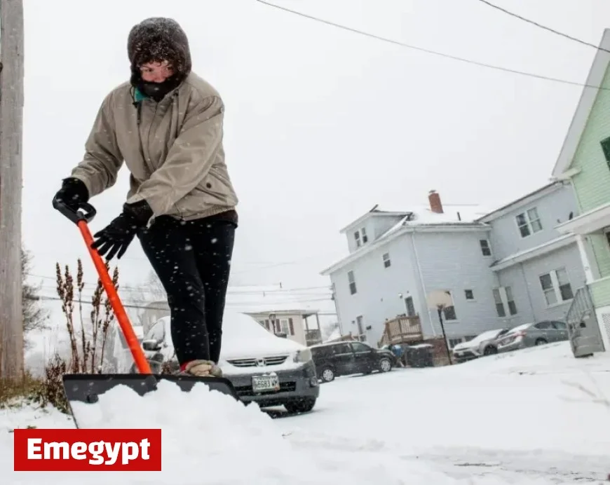 Maine Covered in Season’s First Major Snowfall