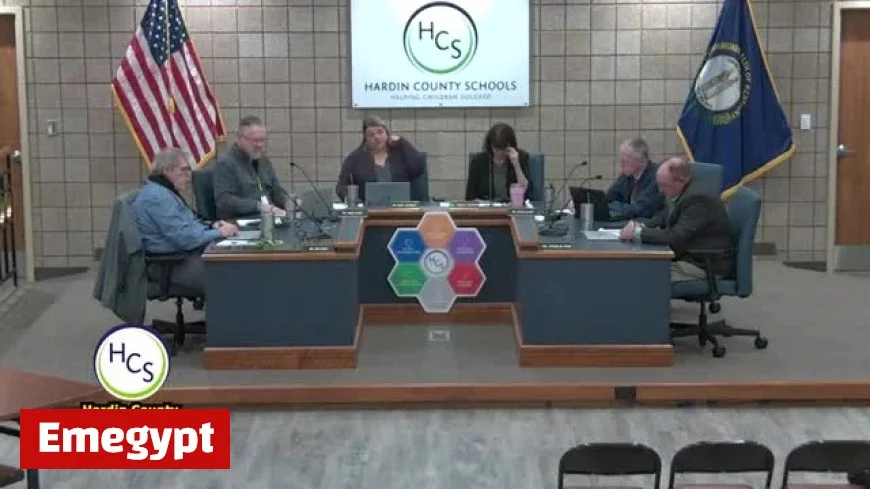 Hardin County Board Celebrates Staff, Students; Highlights Math Initiatives