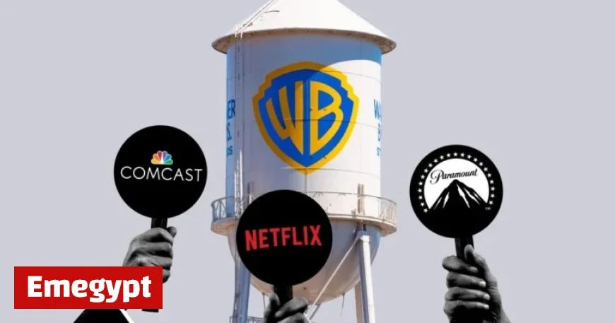 Paramount Boosts Bid for Warner; Comcast Eyes NBCUniversal Merger
