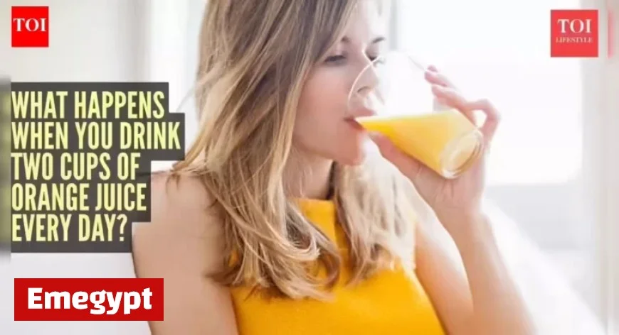 Discover the Effects of Drinking Two Cups of Orange Juice Daily