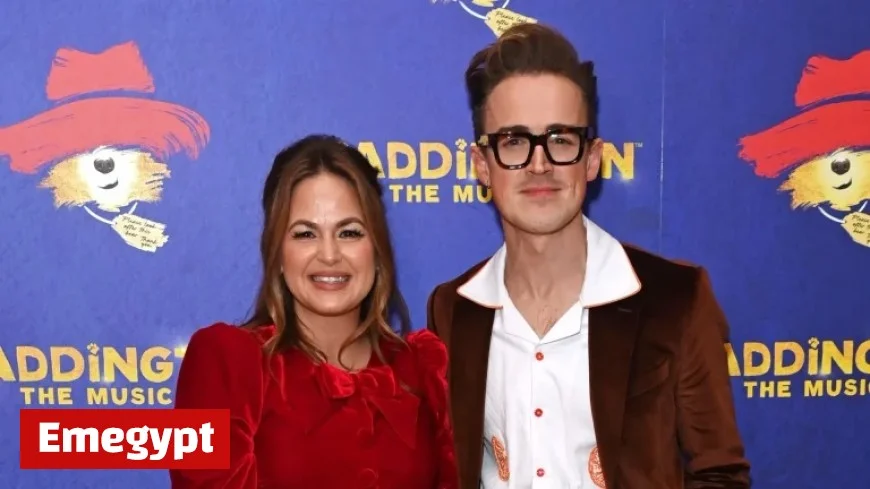 Discover Giovana Fletcher’s Stunning Sixties-Inspired Red Velvet Dress from a Celebrity-Favorite Underrated Brand