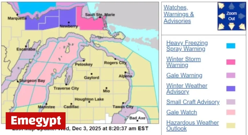 Michigan Winter Storm Warning: Brace for Dangerous Cold Temperatures