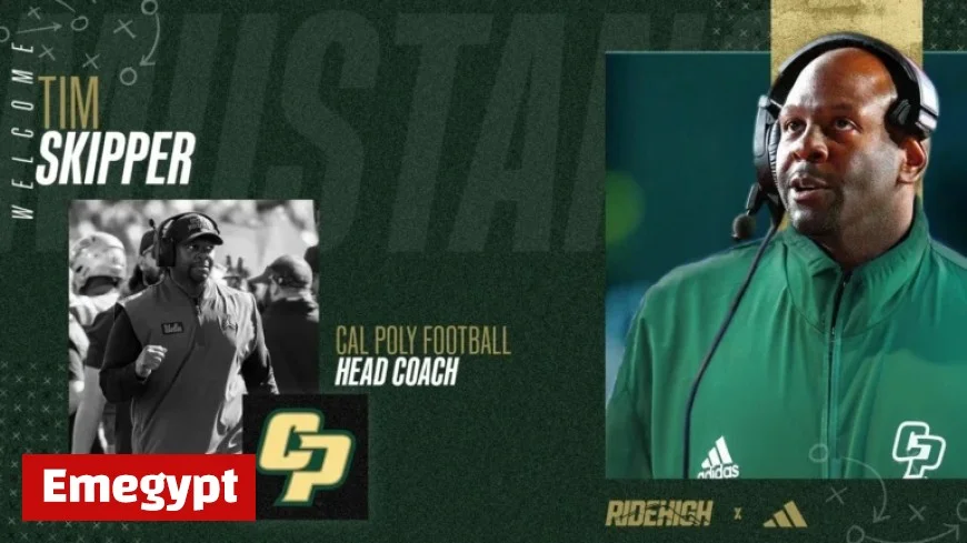 Tim Skipper Appointed Head Football Coach at Cal Poly