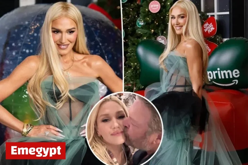 Gwen Stefani Denies Blake Shelton Split Rumors at Solo Red Carpet Event