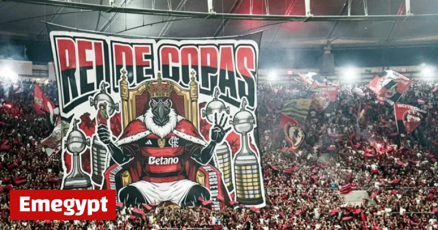 Rei de Copas: Discover Flamengo Fans’ Stunning Mosaic at Maracanã Stadium