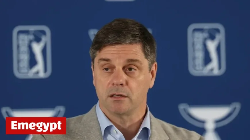 PGA Tour CEO Brian Rolapp and Tiger Woods Convene with Hero Field in Bahamas