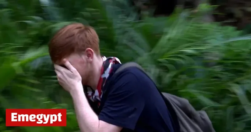 I’m A Celeb Star Angry Ginge Breaks Down in Tears During Emotional Surprise Family Reunion on ITV