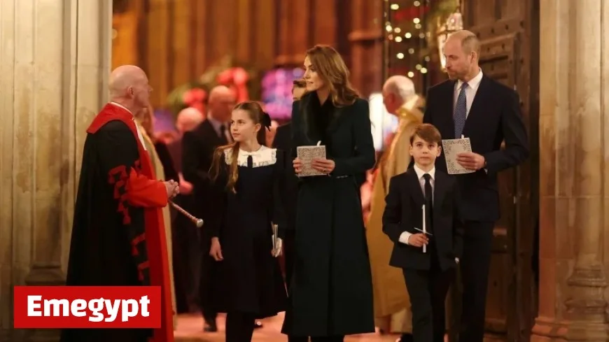 Stars unite with the Princess of Wales to honor Britain’s volunteers at a festive carol service
