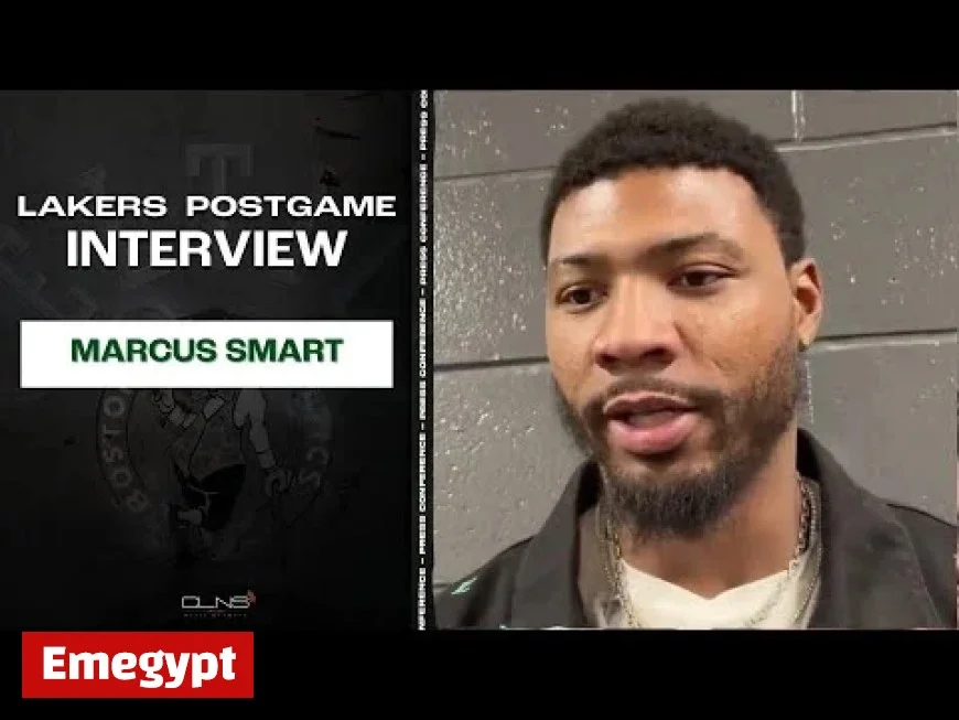 Marcus Smart Shares Insights in Postgame Interview After Celtics vs Lakers Clash