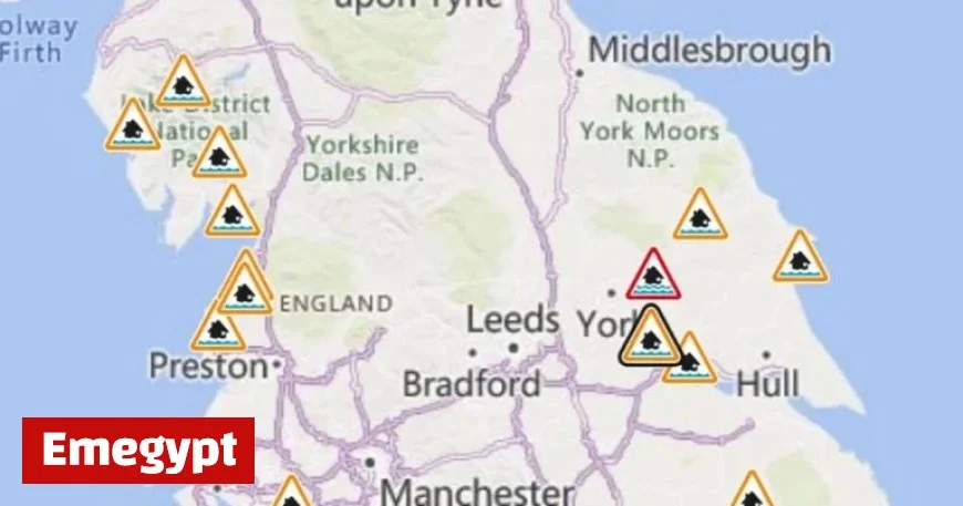 East Yorkshire on High Alert with New Flood Warnings Issued