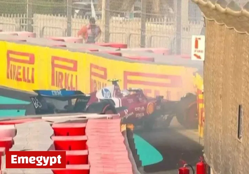 Hamilton’s FP3 Crash Triggers Red Flag at Abu Dhabi Grand Prix