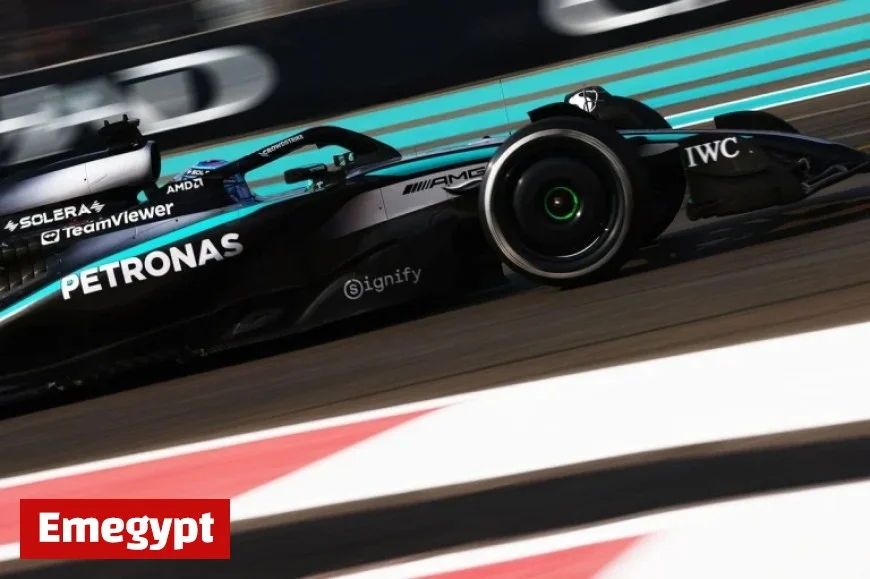 George Russell Edges Out Lando Norris in Thrilling Final Practice at F1 Abu Dhabi GP