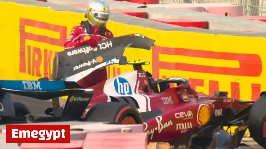 Abu Dhabi GP Drama: George Russell Surpasses Lando Norris and Max Verstappen While Lewis Hamilton Crashes in Final Practice