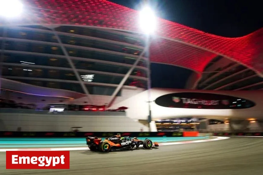 Lando Norris Shines in Practice Session Setting the Stage for F1 Title Showdown in Abu Dhabi