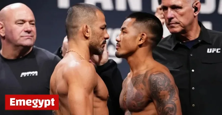 UFC 323 Live Blog: Thrilling Showdown Between Alexandre Pantoja and Joshua Van