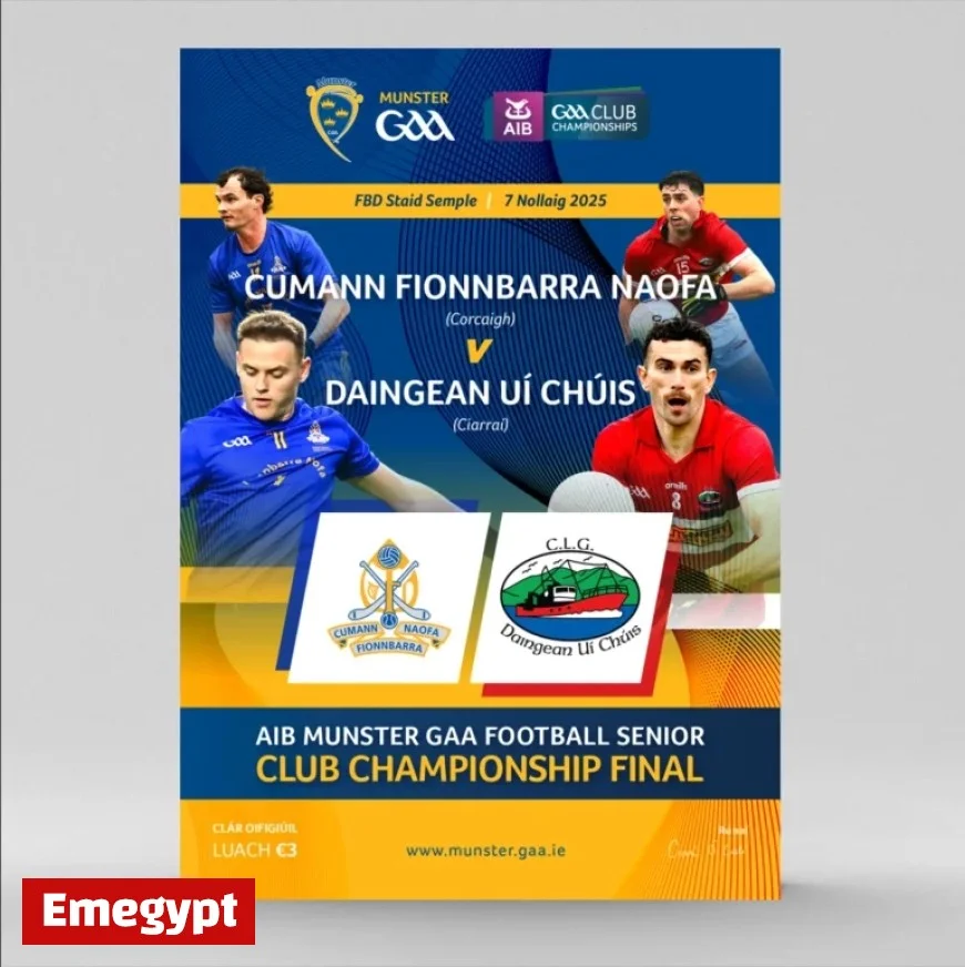 St Finbarr’s and Dingle Prepare for Epic Clash in Munster Senior Club Football Final Showdown