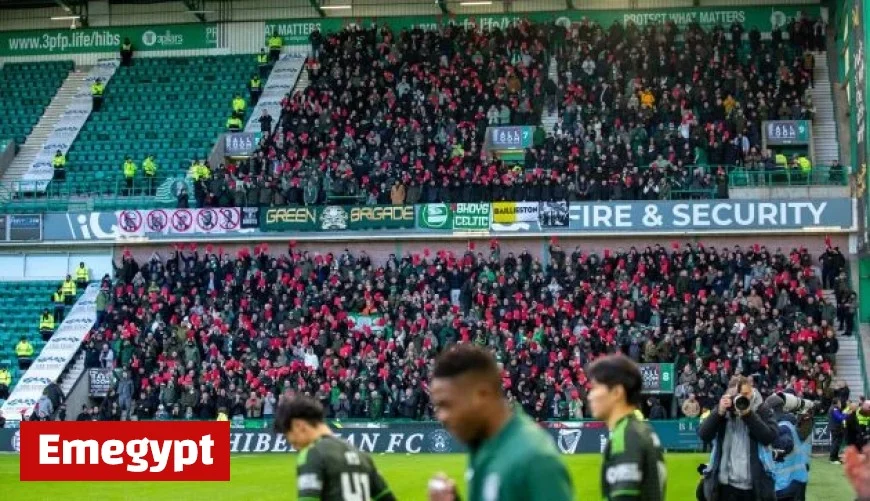 Celtic Supporters Unite for Impactful ‘Red Card’ Protest at Easter Road