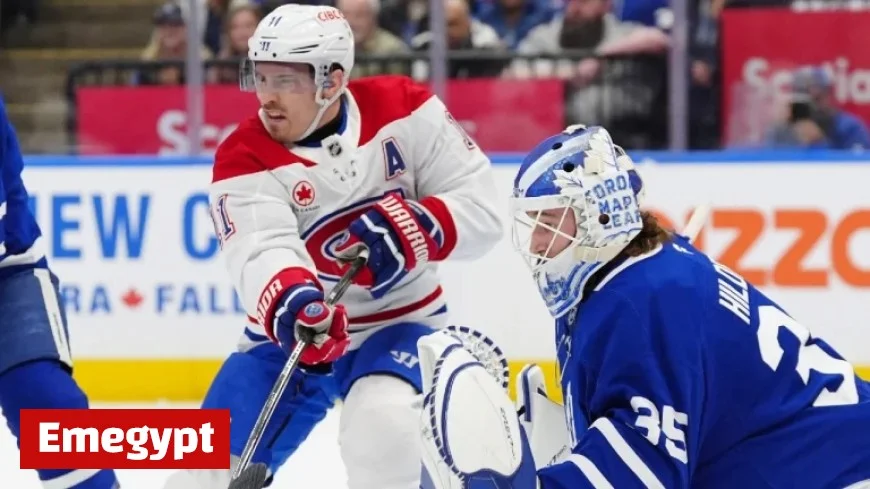 Hildeby’s Steady Performance Earns Maple Leafs Crucial Point in Chaotic Montreal Rematch