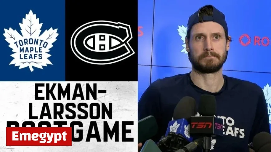 Oliver Ekman-Larsson Shines in Post-Game Analysis Against Montreal Canadiens December 6 2025
