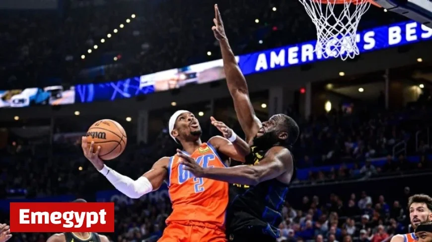 SGA sidelined with elbow injury as Thunder face Jazz showdown