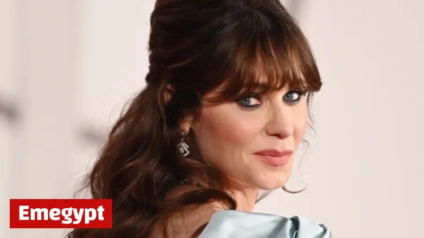 Zooey Deschanel Embraces 17th-Century French Floor Pattern for Elegant Living Rooms