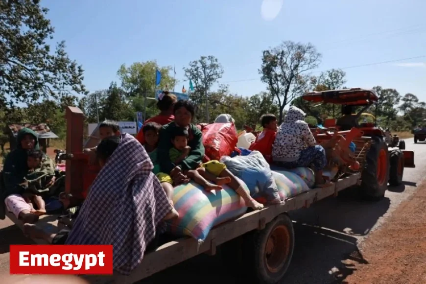 Thailand Cambodia Conflict Update Thousands Flee Amid Renewed Border Clashes