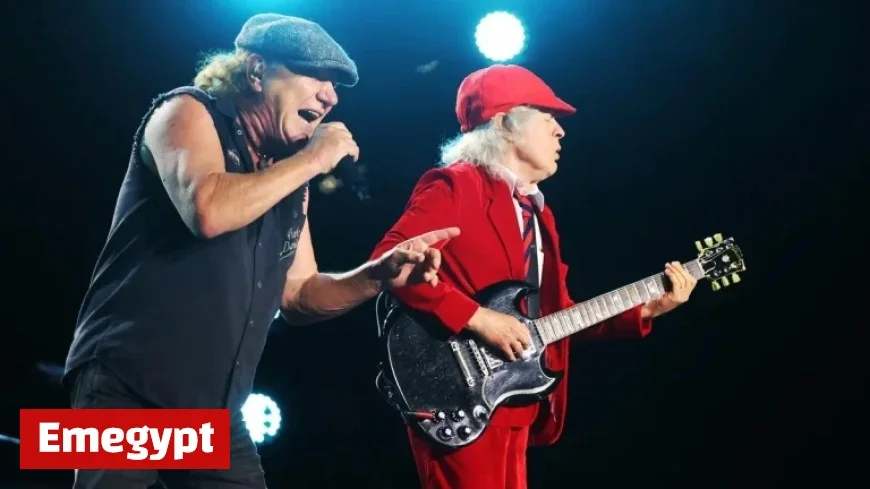 AC/DC Rocks Optus Stadium with Timeless Hits Showcasing Their Legendary Energy