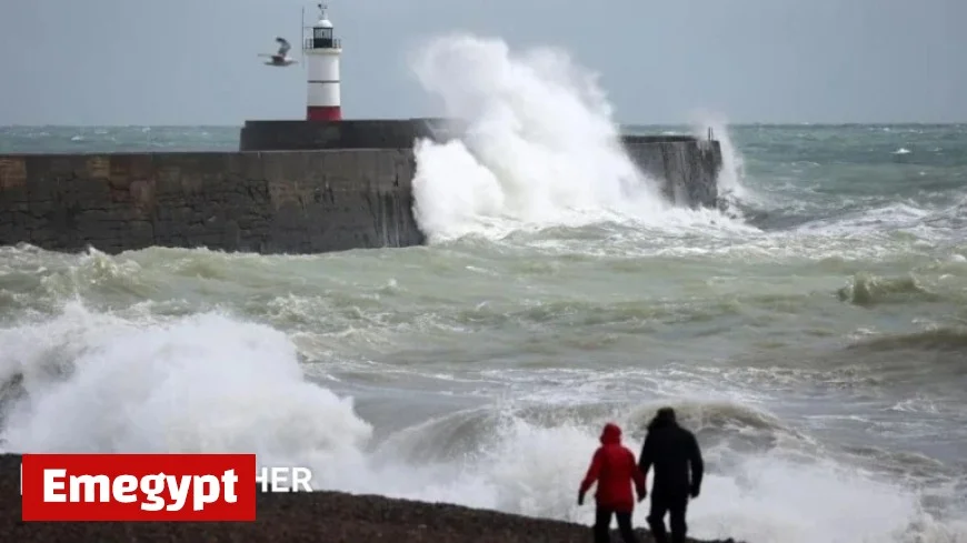 Severe Weather Alert as Storm Bram Unleashes Damaging Winds and Heavy Rain