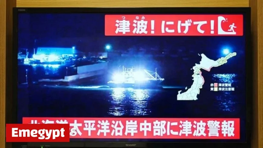 Japan issues tsunami warning as powerful earthquake hits northeast coast