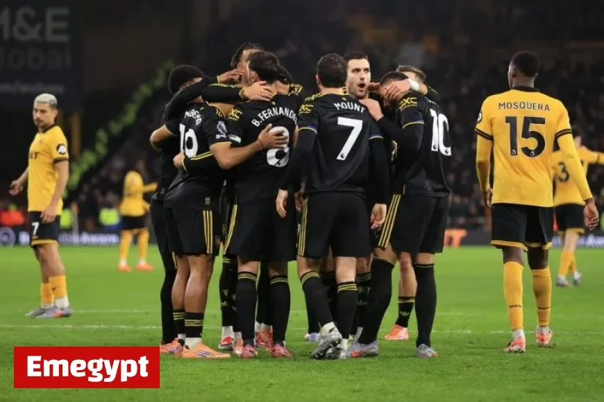 Manchester United Dominates Wolverhampton in a Convincing Victory