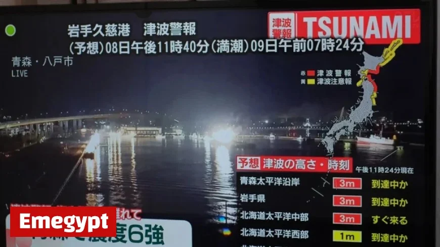 Massive Earthquake Strikes Northern Japan Triggering Tsunami and Injuring 23 People