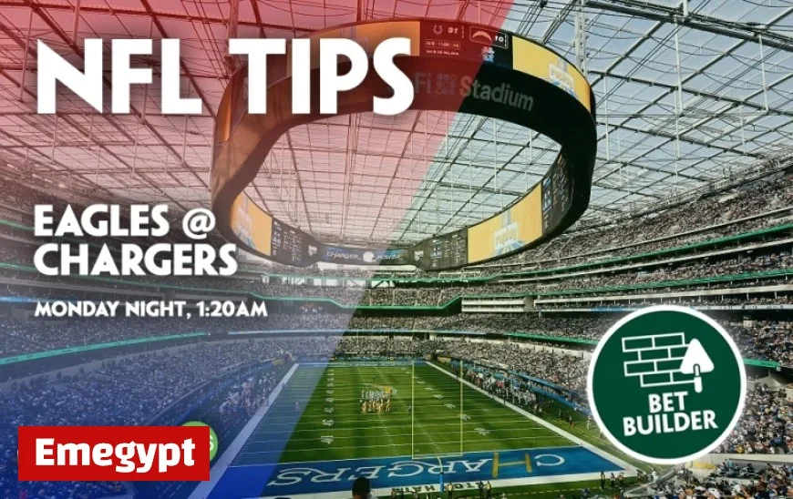 Boost Your Odds: 24/1 Bet Builder for Eagles vs Chargers on Monday Night Football NFL Tips
