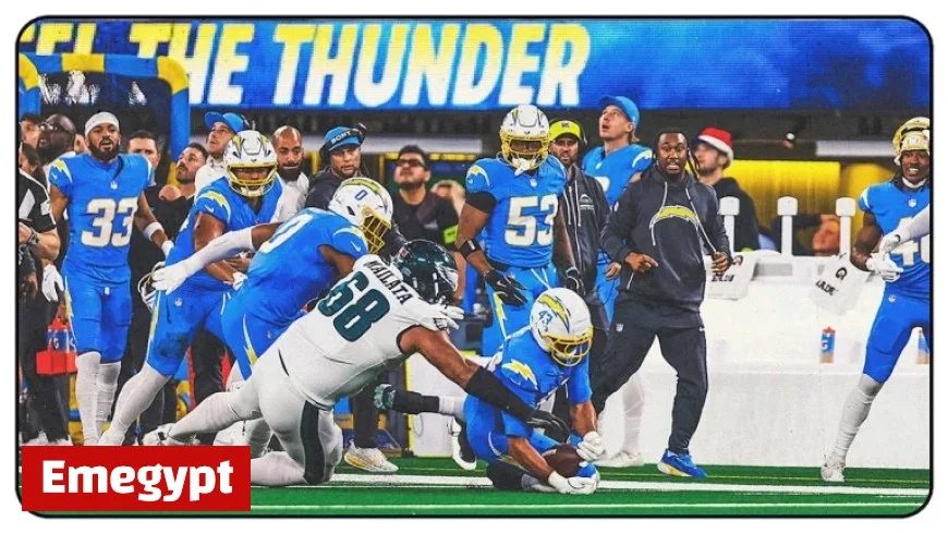 Unforgettable Play: Eagles vs Chargers Sees One Interception and Two Fumbles in a Single Snap