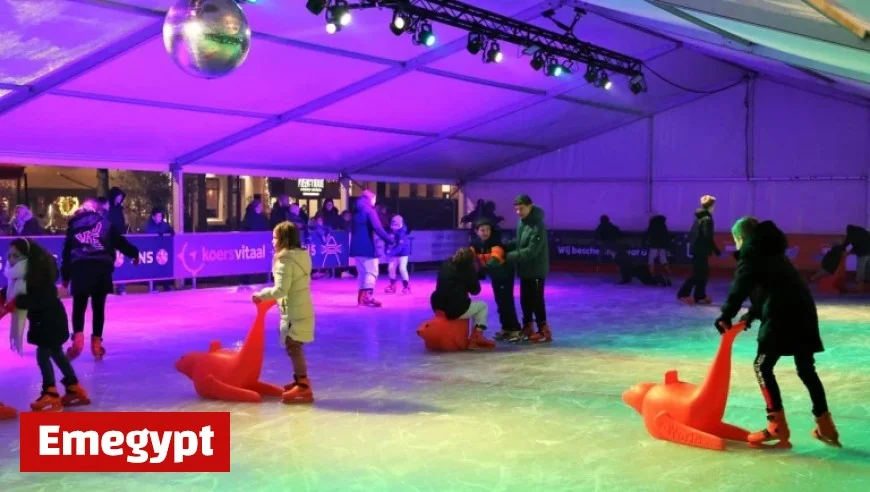 Experience the Excitement as De Koemarkt Ice Rink Goes Live Again