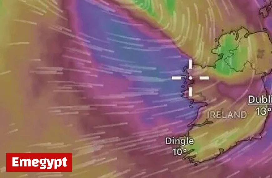 Live Tracker: Discover the Exact Time Storm Bram Will Impact Mayo Today