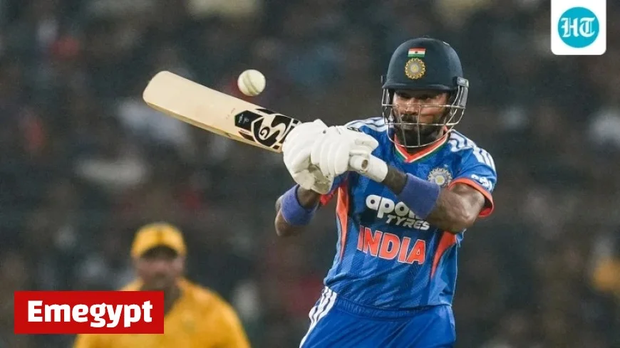 Hardik Pandya Joins Elite Six-Hitting Club Alongside Virat Kohli and Rohit Sharma; Don’t Miss Gambhir’s Reaction | Cricket