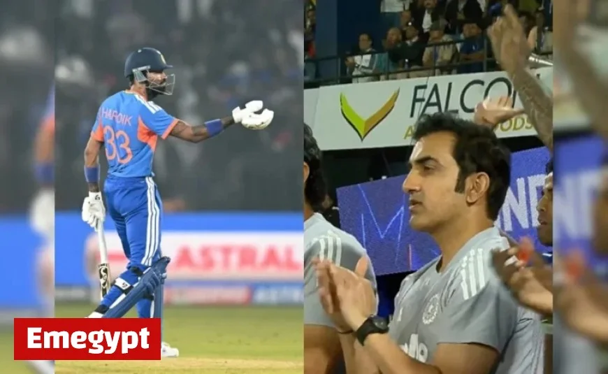 Gautam Gambhir Applauds Hardik Pandya for Reaching Milestone 100 Sixes Against South Africa