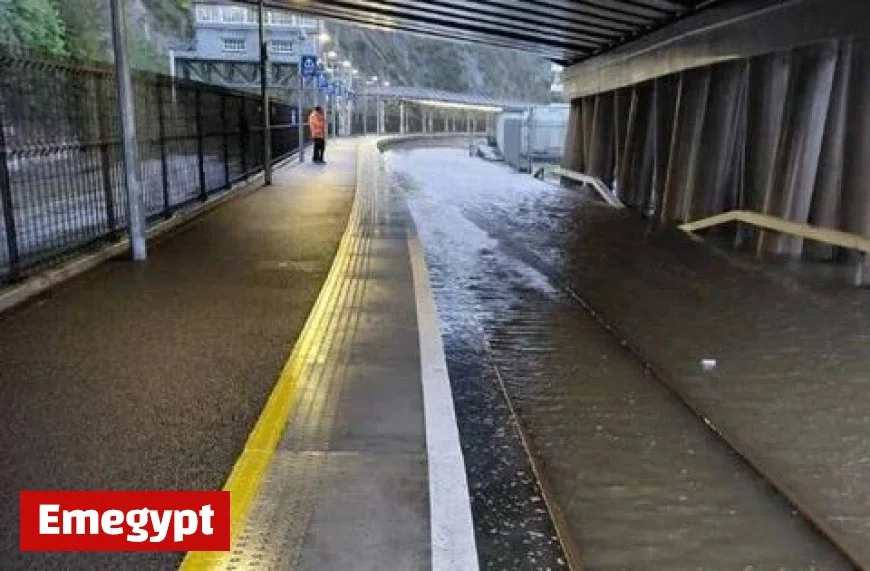 Storm Bram Forces Closure of Waterford Train Station