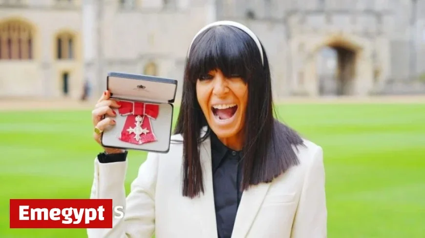 TV favorite Claudia Winkleman honored as MBE by the King at Windsor Castle ceremony