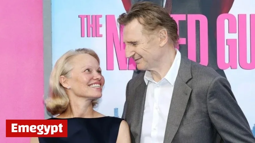 Pamela Anderson Shares Details on Her Romantic Involvement with Liam Neeson