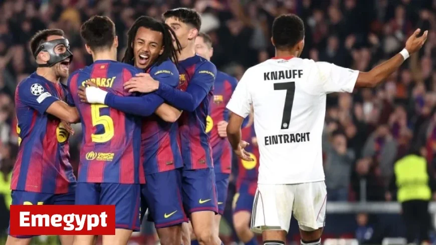 FC Barcelona Launches Immediate Pressure on Eintracht Frankfurt – Live Updates: Champions League Group Stage